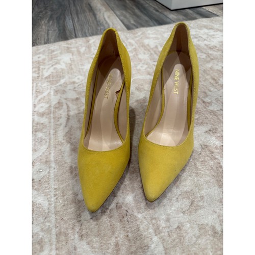 Nine west yellow suede pointed - nine,